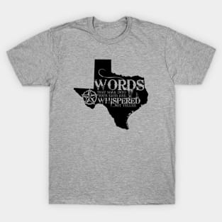 Texas Words T-Shirt